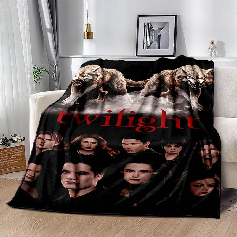 The Twilight Saga printed blankets picnic blanket Warm Flannel blankets Soft and comfortable blanket bed linings Birthday Gift