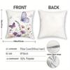 2pcs Boho Graceful Butterfly - Adorned PillowcasesLiving Room Sofa Cushion Cover, Soft and Comfortable, Bedroom Room Decoration