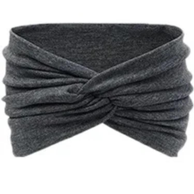 Скрученные широкие повязки на голову для женщин, очень большая спортивная повязка на голову, модные повязки для волос для йоги, аксессуары для густых волос