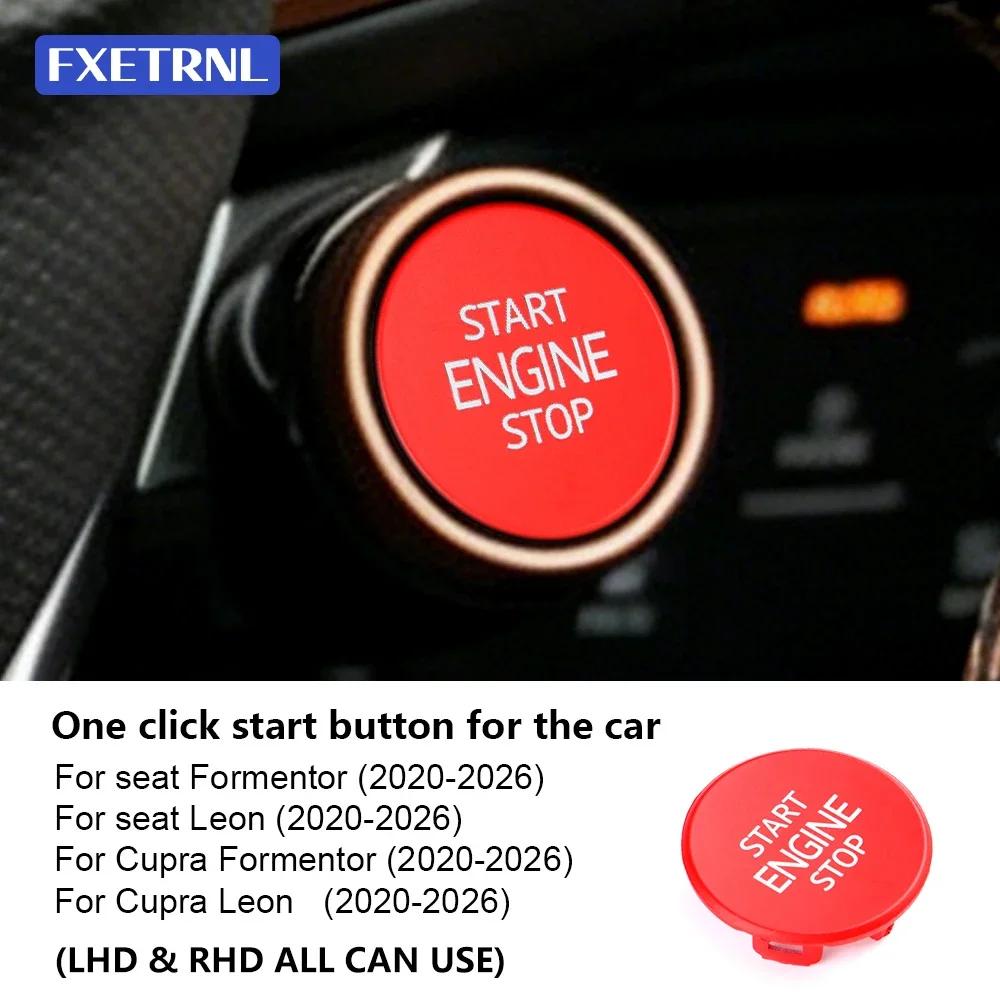 Crystal Engine Start Stop Button Sticker Cover for Seat Cupra Leon Formentor 2020-2026 Car Interior Accessory