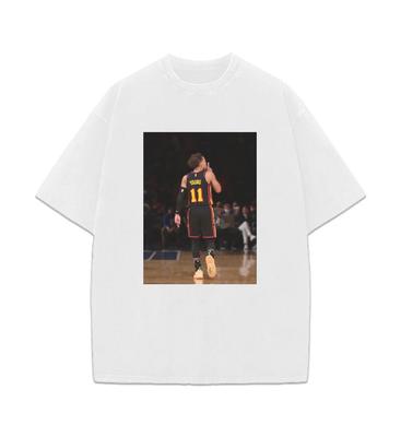 Мужская футболка Trae Young Ice Trae Затыкающий толпу Shh с графическим принтом