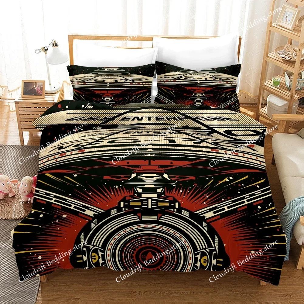 Star Trek's 3D Printed Duvet Case Pillowcase Bedding Set Twin Full King for Kids Adults Bedroom