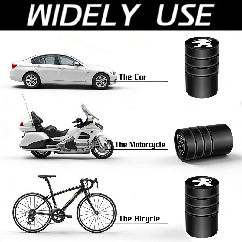 Peugeot Car Tire Wheel Valve Caps Cover Car Key Chain Ring Keychain For Peugeot 408 308 5008 Landtrek 208 3008 2008 Rifter 508