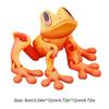 Магнитная наклейка на холодильник с 3D-печатью и подвижным суставом, лягушка на шарнирах, магнит на холодильник для декора холодильника, гаража