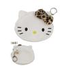 Мини-косметичка Hello Kitty с леопардовым принтом, коричневая
