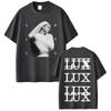 Fashion Printed Tshirt Singer Lux Rosalia for Unisex Women 2026 Summer New Harajuku Oversized Y2K Tshirt Retro Breathable Tshirt