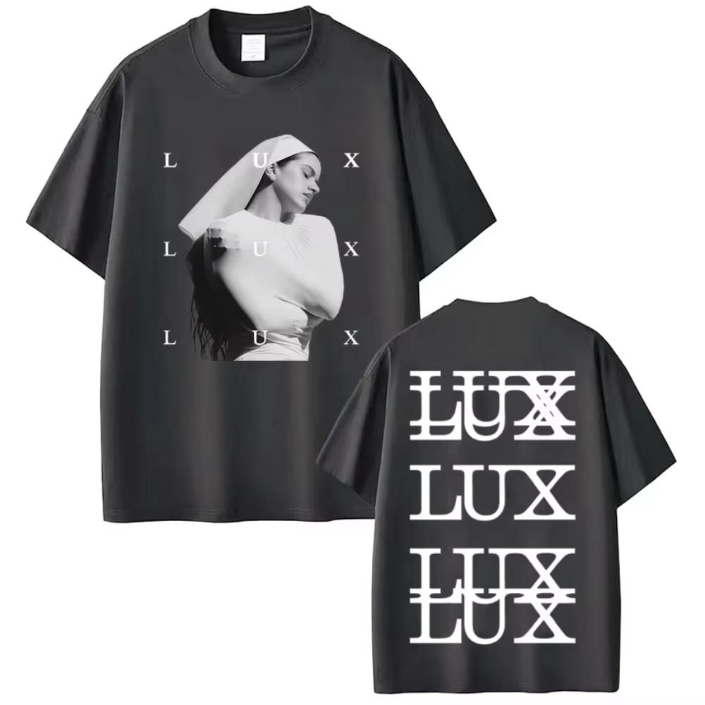 Fashion Printed Tshirt Singer Lux Rosalia for Unisex Women 2026 Summer New Harajuku Oversized Y2K Tshirt Retro Breathable Tshirt