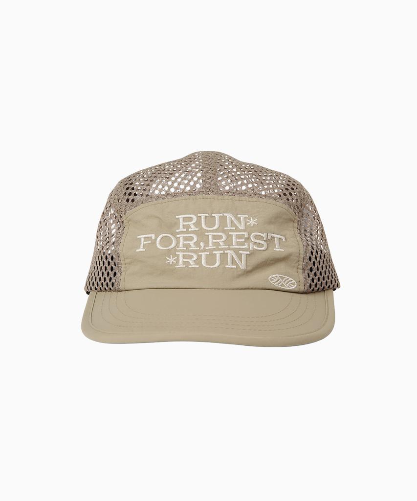 Кепка-сетка Minasu Run For Rest Run Mesh Camp Cap_Бежевый