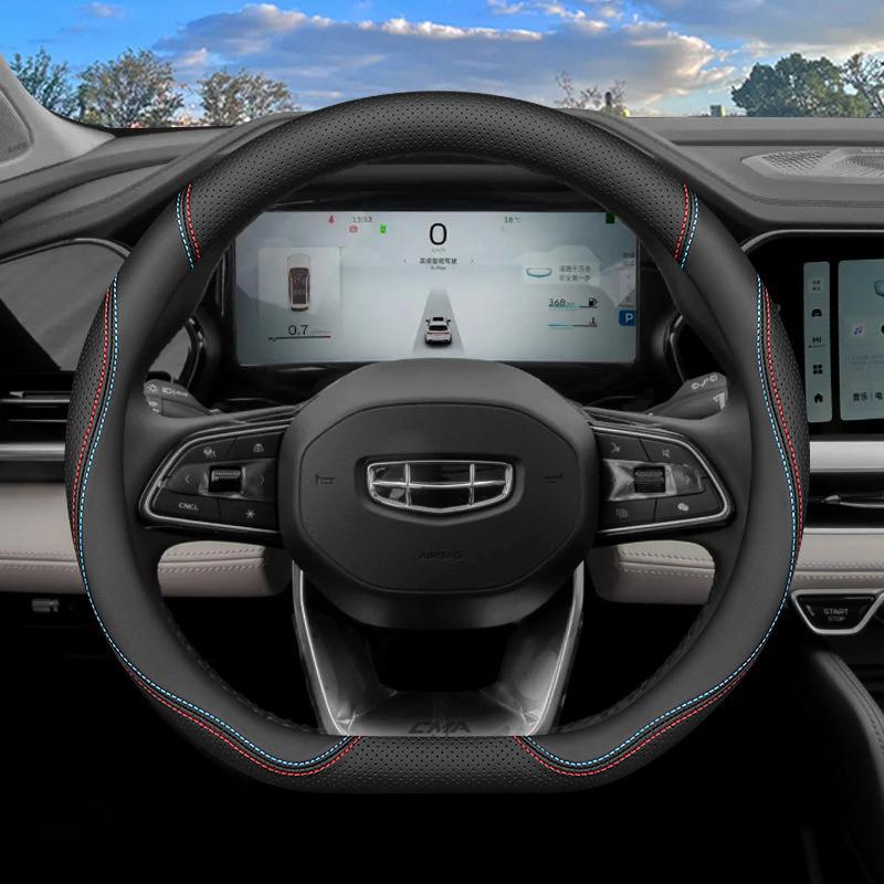 Обмотка на руль автомобиля для Geely Coolray PrefacecXingyue Binyue Monjaro 2026 2026 2026 Руль типа D