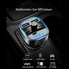 Беспроводной Bluetooth FM-передатчик для автомобильного MP3-плеера с двойным USB-зарядным устройством, светодиодный дисплей, радиоадаптер, аудиохаб, автомобильные аксессуары