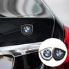 umbrx8 1/2PCS Car Shield Body Trunk Stickers 3D Metal Emblem Decal Auto Accessories For BMW Performance F20 F10 F30 F40 E92 E91 G20 G30