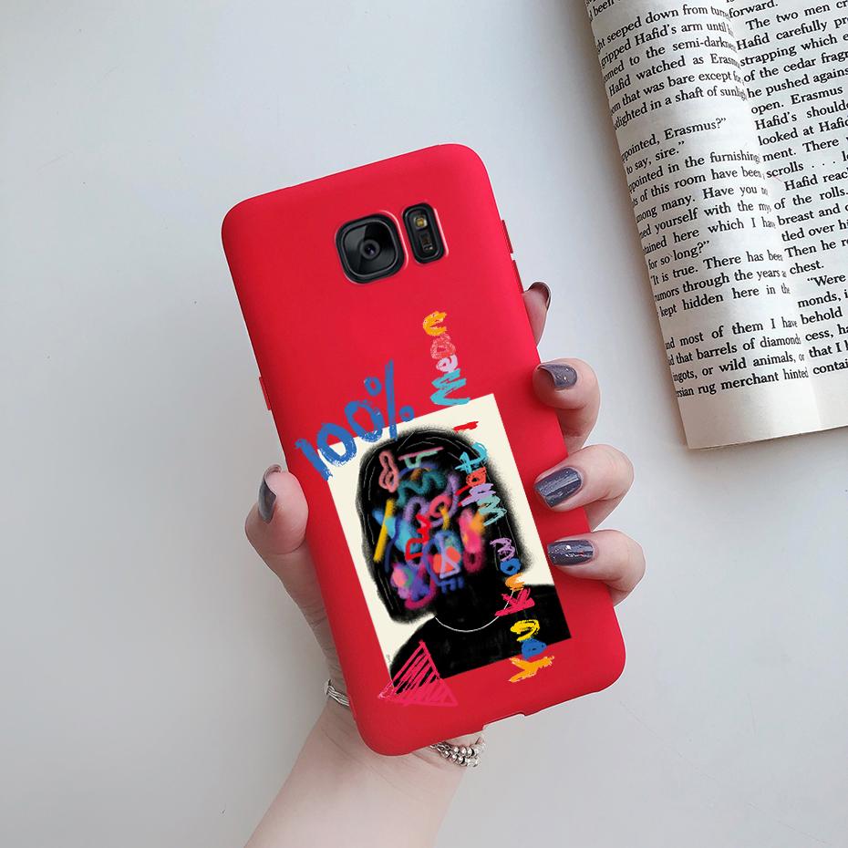 Чехол для samsung galaxy s7 edge s7edge s 7 edge G930 G935F чехол samsung s7 телефон силиконовый милый мягкий защитный задняя крышка чехлы