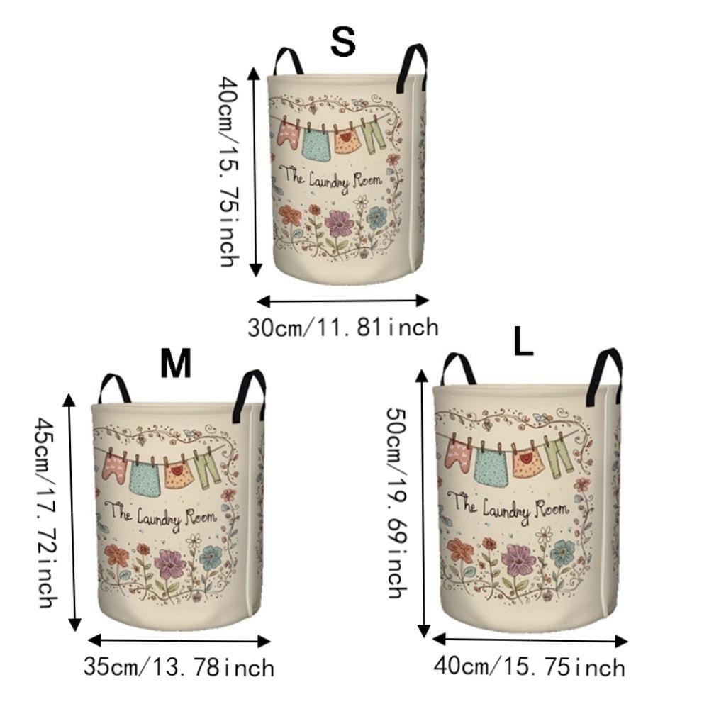 Non-Woven Fabric Laundry Basket Large Capacity Sundries Storage Basket for Laundry Room
