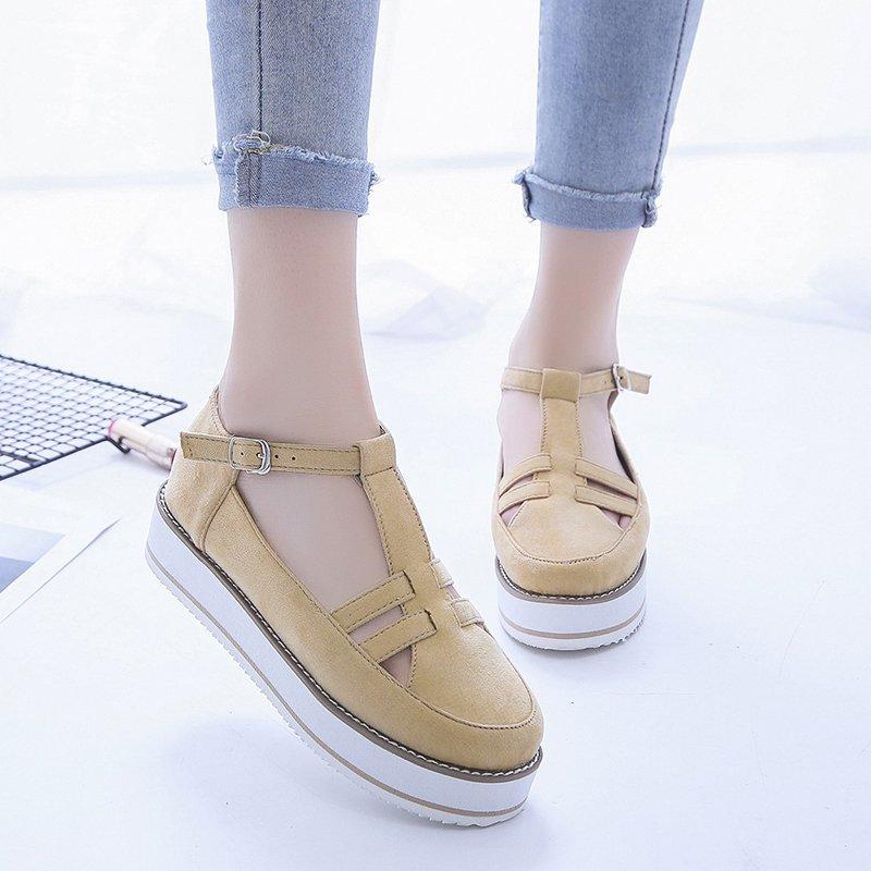 Женские сандалии, модная повседневная женская обувь с кисточками, женская обувь на плоской подошве, летняя вулканизированная обувь, однотонная обувь на толстой подошве