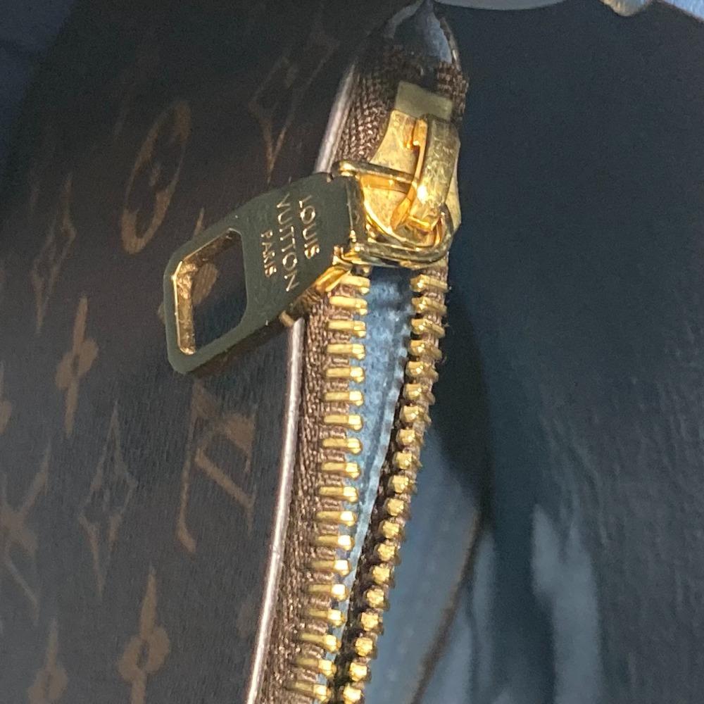 Louis Vuitton M43569 Сумка-ведро Monogram Neonoe Наплечная сумка Коричневый x синий