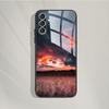 Для Samsung Galaxy A05s Чехол Закаленное Стекло Чехол-Крышка Жесткий Бампер Couqe Для Samsung A05s Задние Крышки Телефона A05 s A057 Fundas