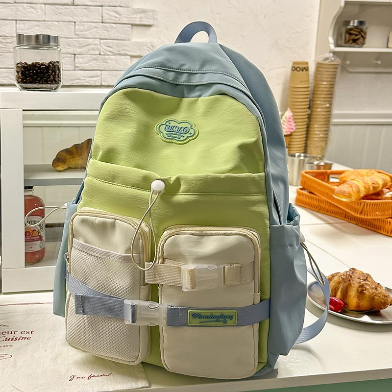 Новые школьные ранцы для девочек начальной школы с ярким внешним видом и для учеников средней школы с несколькими рюкзаками