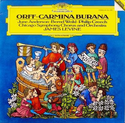 Виниловая пластинка JAMES LEVINE CHICAGO SYMPHONY CHOR Орф Кармина Бурана 4151361 DEUTSCHE GRAMMO 1985 Нидерланды Классика Б/у