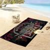 Custom Name,RB Leipzig Print Beach Towel, Large Soft Quick Dry Towel for Beach Camping Swimming