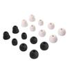 4Pairs Earbuds Cover In-Ear Tips Soft Silicone Ear Buds Accessories for Beats Flex / X / Powerbeats Pro Earphone Eartips