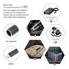 Кабель-адаптер Type C 5V3A на 12V 1.5A с гнездом для автомобиля и дисплеем напряжения для автомобильной навигации, вентилятора