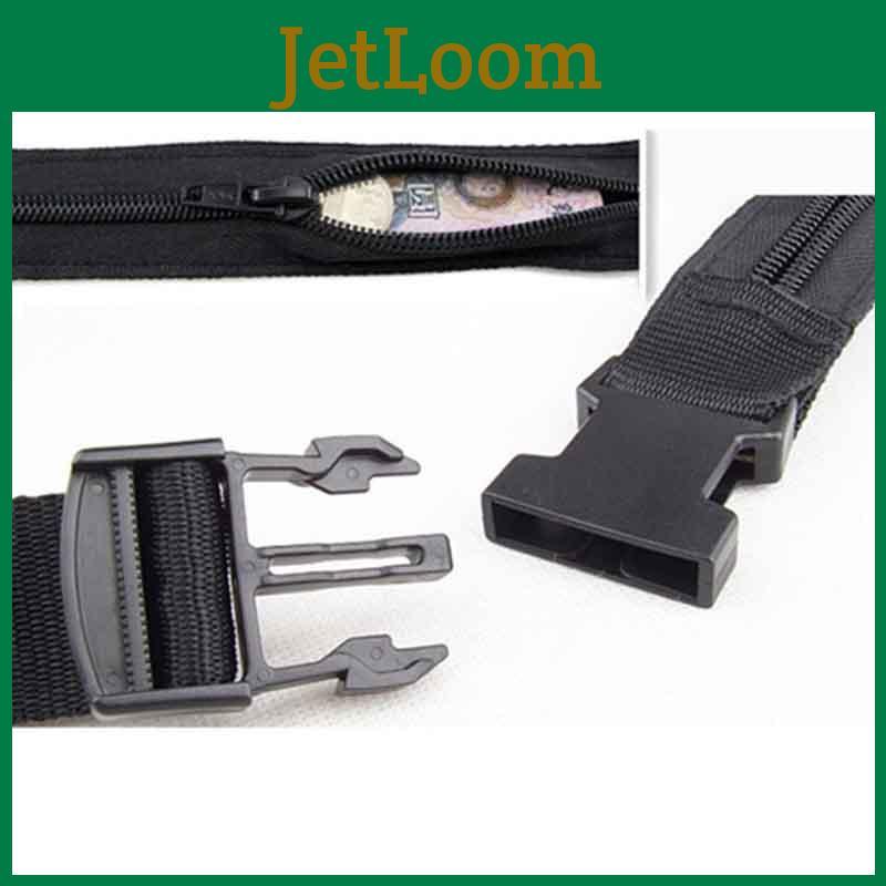 High-quality Hidden Secret Security Wallet Passport Money Waist Belt Travel Bag For Traveling
