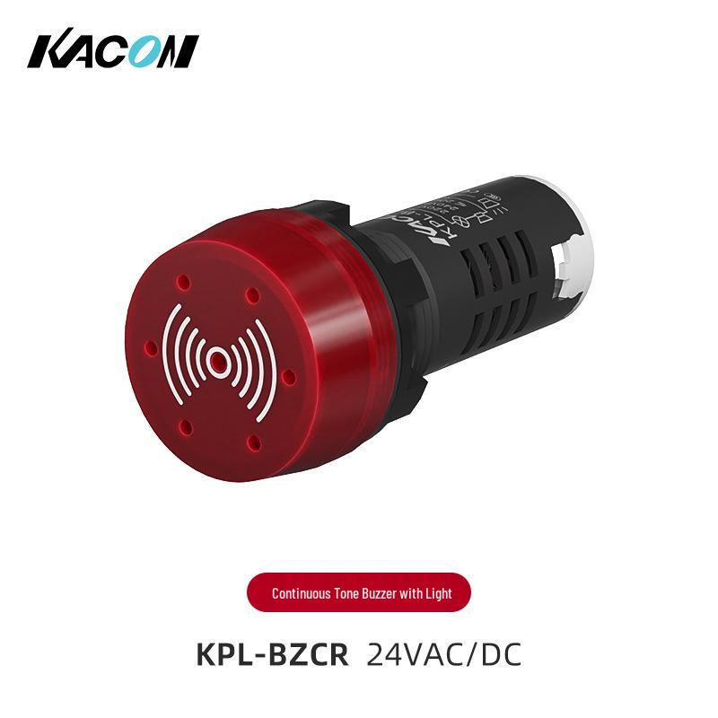 KACON Kaichun 110/220V Звуковой сигнализатор: 24-вольтный отпугиватель птиц, высокочастотный звуковой и световой сигнал.