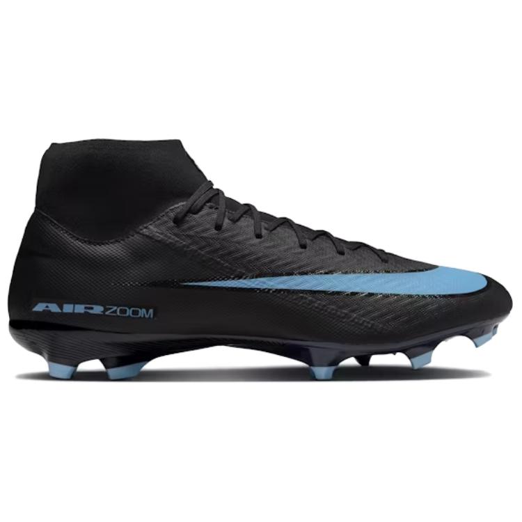 Nike Кроссовки Zoom Mercurial Superfly 10 Academy MG 2025 Shadow Pack Унисекс Черный Ледяно-синий FQ1456-001