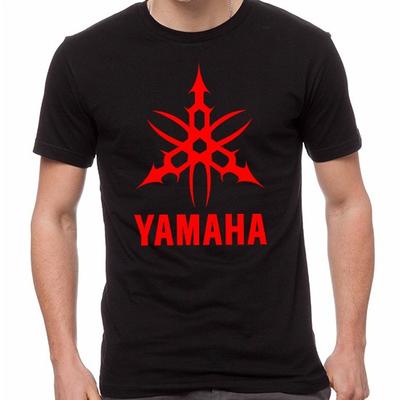 Летняя мужская футболка 2025 года Футболка Yamaha Унисекс Хлопковая футболка Moto Гоночная Влагоотводящая Спортивная Мотоциклетная футболка Новая