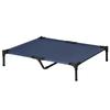 Raised Dog Bed Cat Elevated Lifted Portable Camping With Metal Frame Blue Large