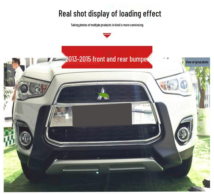 2013-2018 Mitsubishi ASX Передний и задний бамперы, Модифицированные защиты ASX