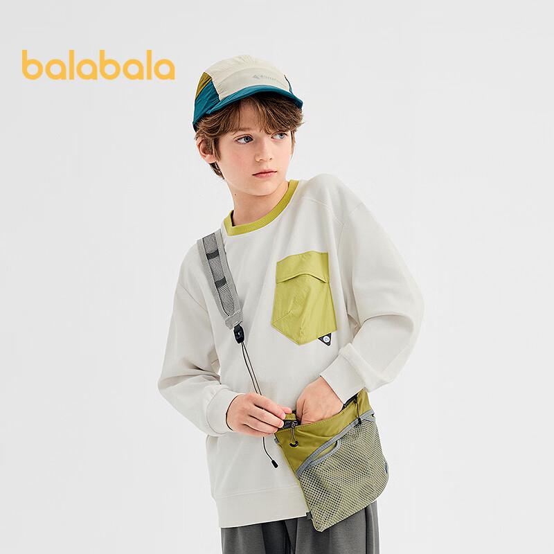 Balabala Boys' Autumn Crewneck Sweatshirt