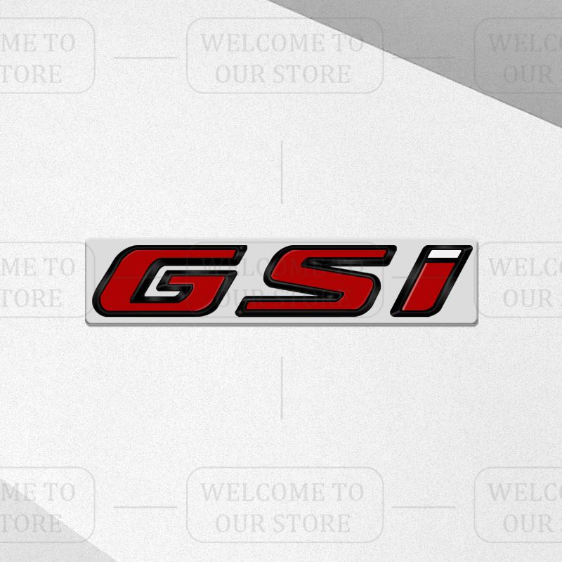 3D Stickers Metal GSI Badge Car Trunk Body Emblem Decal Styling For Opel Meriva Corsa Zafira Mokka Insignia Astra OPC Vauxhall