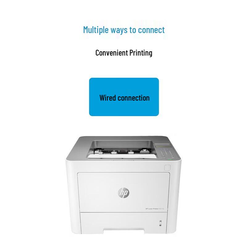 HP 407NK A4 Black and White Duplex Network Laser Printer CN plug (adapter included)
