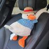 Height 29cm Straw Hat Duck Tissue Box  Travel vehicle daily convenience supplies