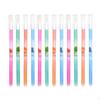 12Pcs Erasable Pen Portable Stationery Supplies for Office Crossword Puzzles Blue