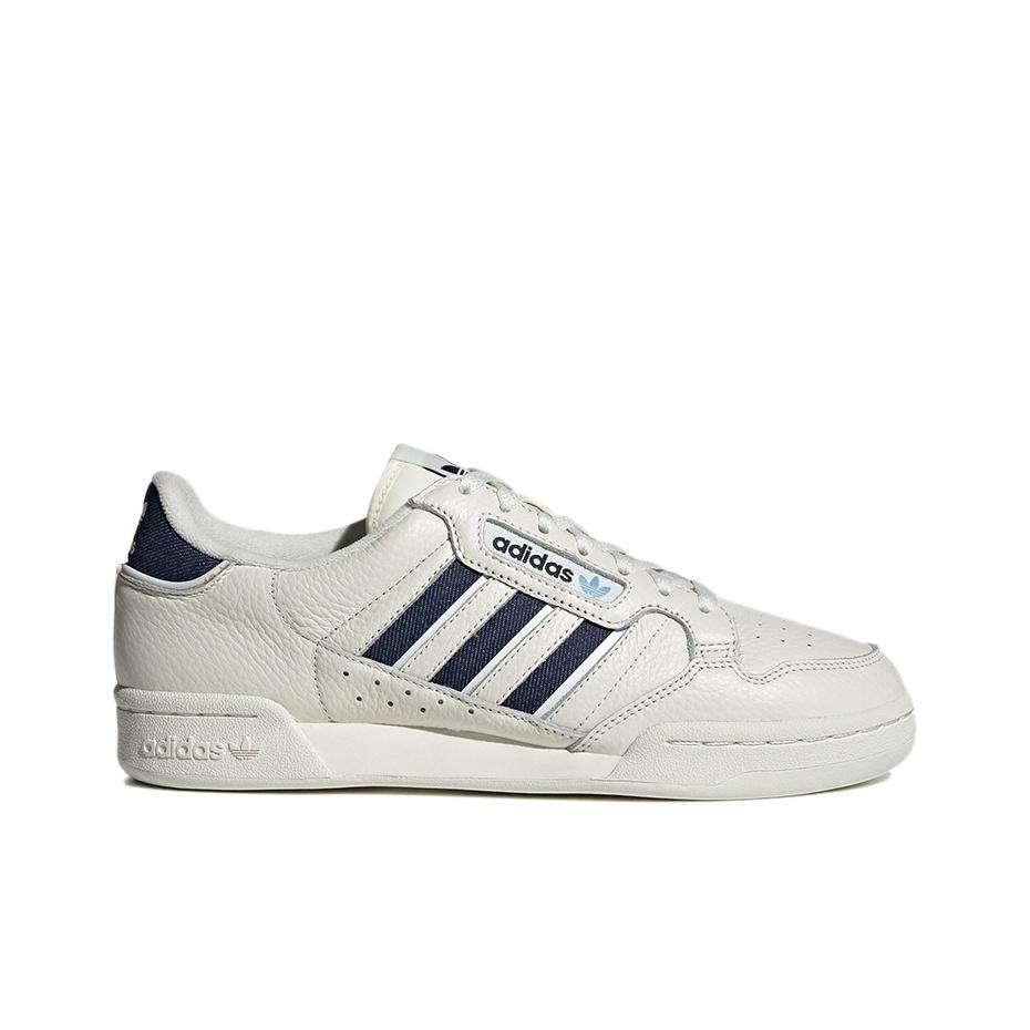 adidas Оригинальные кроссовки Originals Continental 80 Stripes в стиле ретро, повседневные, с низким верхом, унисекс, цвет экрю H05034