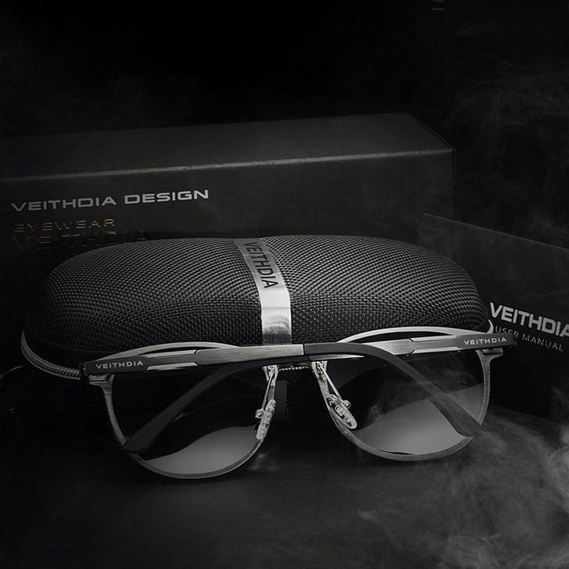 Magnesium Sunglasses Retro Aluminum Veithdia Polarized Lens Vintage Eyewear Unisex Accessories 6680