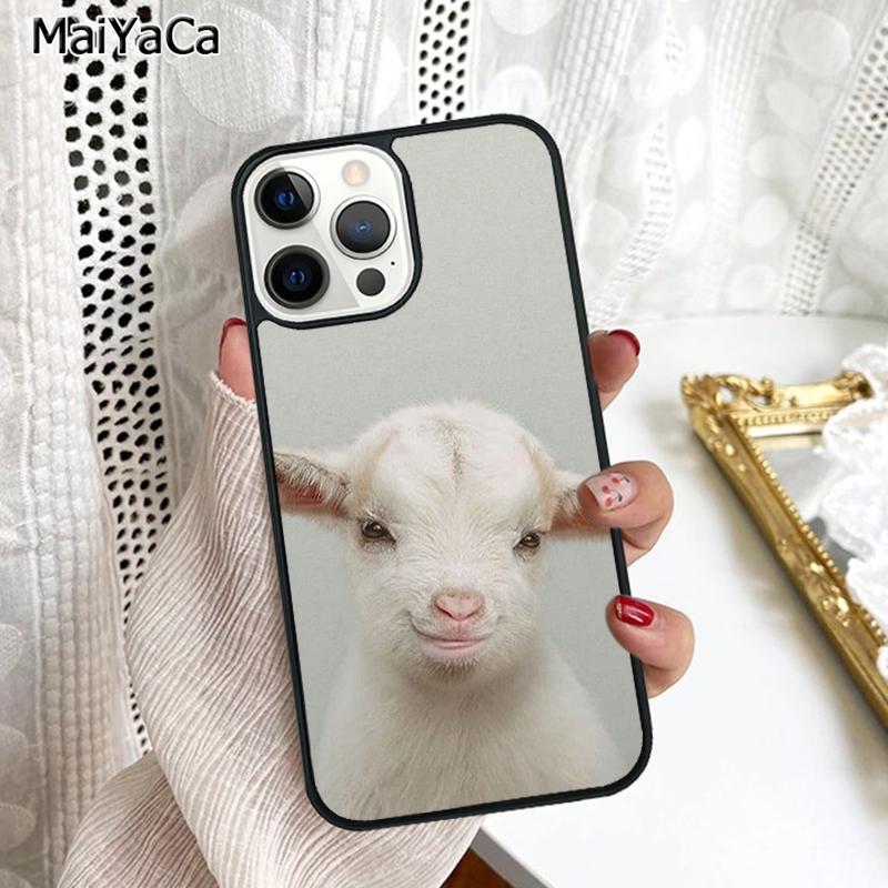 Чехол для телефона с козами Для iPhone 17 Air 16 16e 15 plus 11 12 13 14 pro max корпус coque