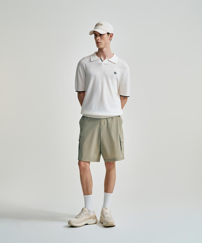 Мужские легкие плетеные брюки-бермуды SERGIO TACCHINI M Comfortcool