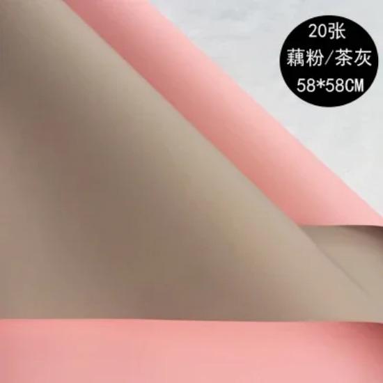 20 шт. водонепроницаемая 2 цвета оберточная бумага для цветов розы в корейском стиле толстая подарочная оберточная бумага для цветов флориста