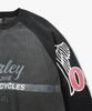 КОЛЛЕКЦИИ HARLEY-DAVIDSON® [Bv] Футболка-реглан с эффектом выстиранности _Темно-серый Hh16111004