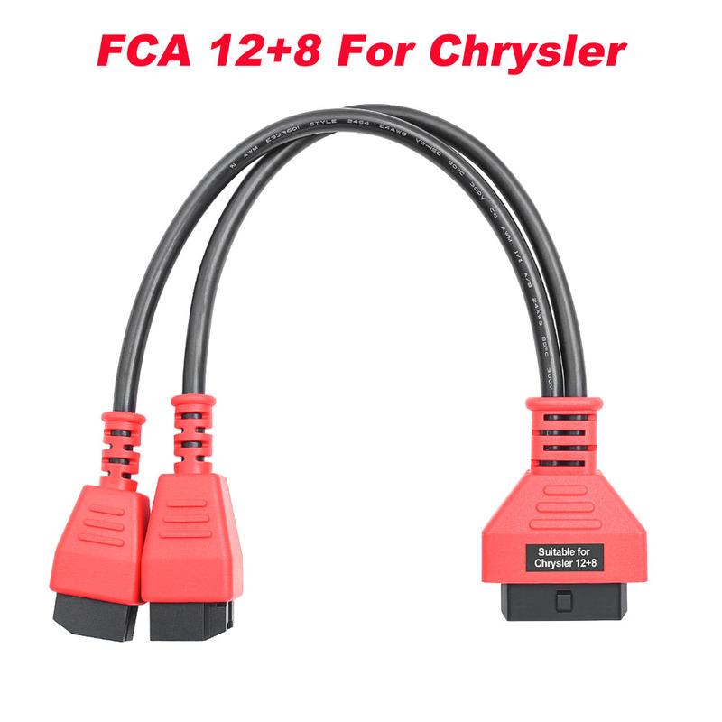Кабель программирования FCA 12+8 для модуля шлюза безопасности Chrysler Сканер OBD2 Универсальный адаптер Кабель Используется с Autel Launch