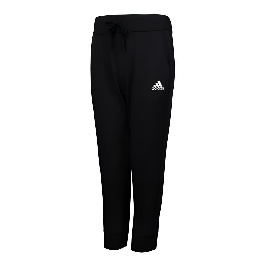 adidas Трикотажные спортивные штаны женские черные DW8926