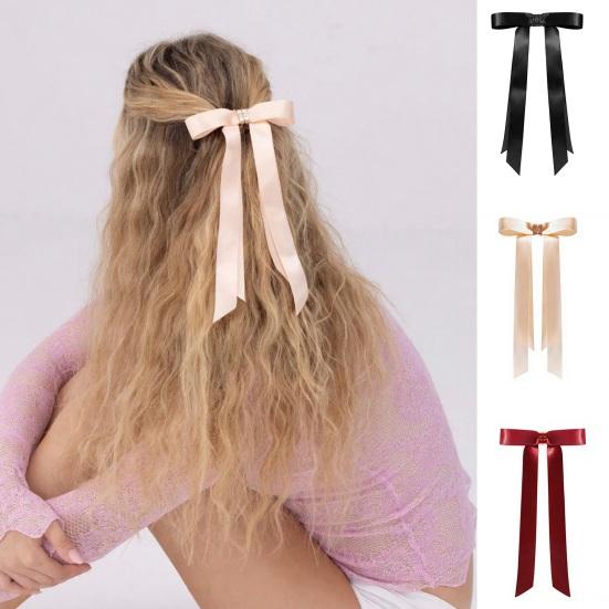 Заколка Гладкая Ткань Магнитный Декор Бант Зажим для Волос Задняя Часть Головы Декоративная Заколка Инструмент для Укладки Волос Аксессуары для Волос