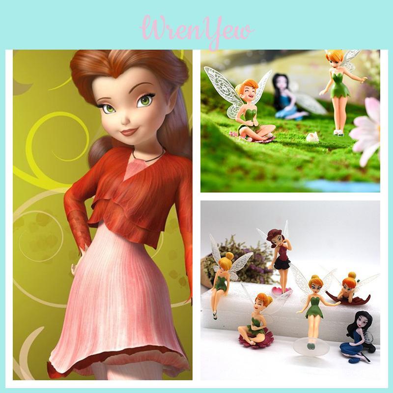 Charming Flower Fairy Figures As Home Decor Or Collectibles
