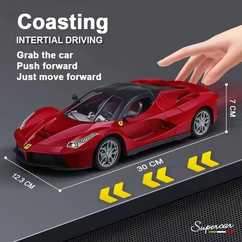 Большая спортивная машина Ferrari игрушка 30 см