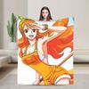 One Nami P-Pieces Blanket  Soft Novelty Plush Bedding Throws For Couch Chair Travel Office Flannel Bedspread Bed Cover