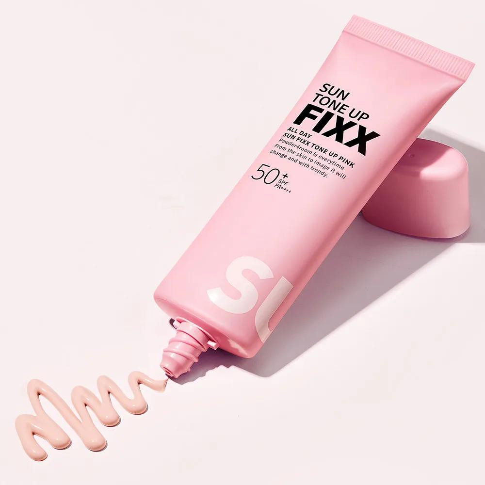 so natural All Day Sun Fixx Tone Up Pink SPF50+ PA++++ 50ml