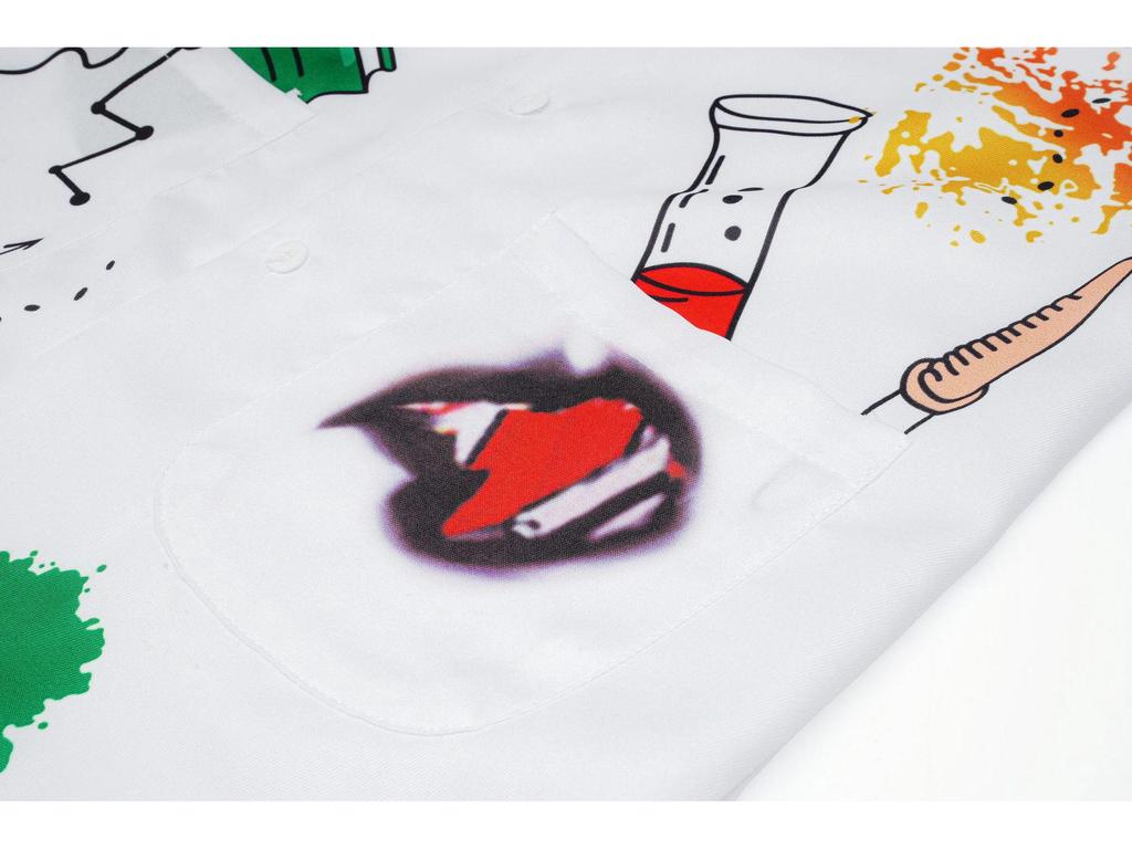 Костюм ученого Франкенштейна на Хэллоуин для университетской вечеринки или мероприятия